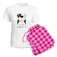 thumbnail image 6 of CafePress - Big Nose Bulldog Women's Light Pajamas - Women's Short Sleeve Print T-Shirt and Pants Light Cotton Pajama Set, 6 of 8