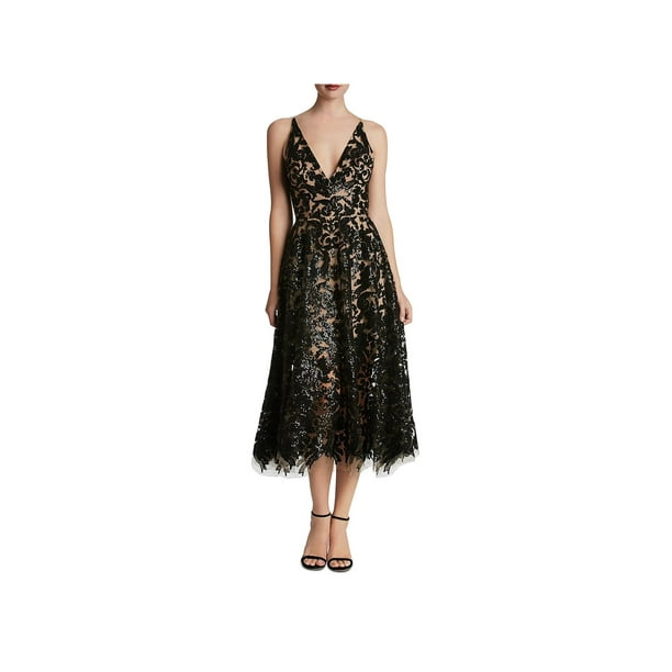 Dress the Population - Dress The Population Womens Blair Lace Sequined ...