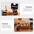 thumbnail image 5 of 1 conjunto de decoraciones en miniatura realistas de desgaste de mini decoraciones de muebles para muñecas de escritorio, 5 of 5