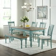 thumbnail image 2 of Home&nbsp;Meridian&nbsp;Farmhouse&nbsp;Dining&nbsp;Bench, 2 of 7
