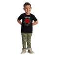 thumbnail image 3 of Cool Urban Love Never Fails Roses Toddler Boy Girl T Shirt Infant Toddler Brisco Brands 6M, 3 of 5