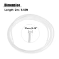thumbnail image 5 of Unique Bargains 1 Set 2m 6.56ft 3.5mm 0.14" Universal Car Optic Fiber Side Glow Cable with Skirt Side Casing, 5 of 6