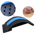 thumbnail image 3 of Estiramiento Masajeador Camilla Cintura Soporte de disco Dispositivo Relajación Dolor Azul Sunnimix Estiramiento de espalda masajeador, 3 of 8