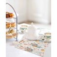 thumbnail image 4 of Pink Spring Easter Kitchen Dish Towels for Drying Dishes Set of 3, Bunny Carrots Eggs Floral Botanical Waffle Weave Microfiber Hand Tea Bathroom Towels Quick Dry & Absorbent Towel 12x12, 4 of 7