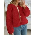 thumbnail image 3 of PRETTYGARDEN Women's Winter Faux Fur Coats Fuzzy Fleece Cropped Jackets Buttons Warm Casual Trendy Fall Fashion Clothes, 3 of 10