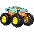 thumbnail image 4 of Mattel Hot Wheels Monster Trucks 4PK Alarm Squad, 4 of 7