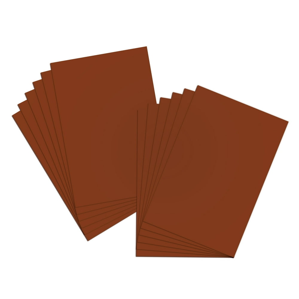 BAZIC Poster Board Brown 22" X 28", Colored Poster Board Paper, Bulk