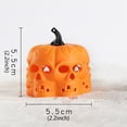 thumbnail image 3 of sruoe Decoration LED Candle Light, Flameless Candles, Flickering Fake Candles, Pumpkin Lantern Electronic Candle, Electric Tea Candles for Halloween, Christmas, Holiday, Anniversary, Wedding, Party, 3 of 6