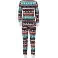 thumbnail image 4 of Asskyus Women’s Pajamas Tops and Pants Sets Cotton Racks, Ladies Long Sleeve Pants Christmas Printing, 4 of 5