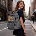thumbnail image 6 of Kuiaobaty Truck Print Backpack for Boys 8-12 Ink Splashed Print Backpack with Bottle Holder Lightweight Bookbags Laptop Bag for School, 6 of 7