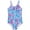 B, variant on KYAIGUO Kids Girls One Piece Swimwear Quick Dry Swimsuit Summer Beach Fashion Swimwear for Ages 4-12