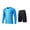 Sky Blue, variant on Kids Goalkeeper Uniform, Multicolor Long Sleeve Football Training Set, Soccer Goalie Jersey & Pants For Boys & Girls Yellow 11-12 Years