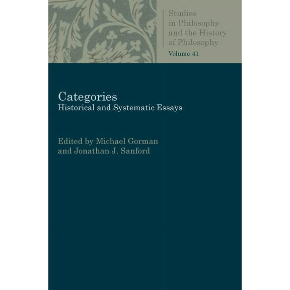 Studies in Philosophy & the History of P Categories, (Paperback)