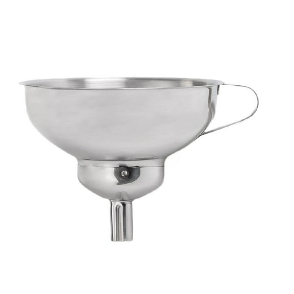 Lehman's Canning Funnel Regular and Wide Mouth Stainless Steel Removable Spout
