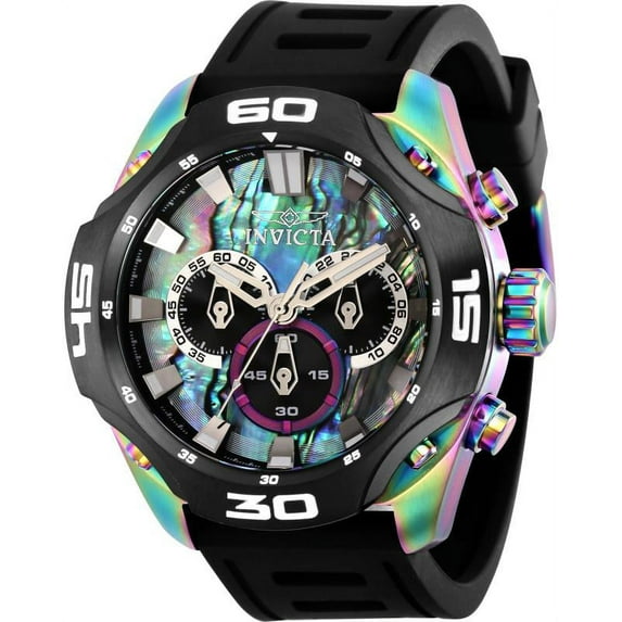 Invicta Men's 36696 Coalition Forces Quartz Chronograph Iridescent Dial Watch
