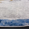 thumbnail image 3 of SAFAVIEH Palma Sherisse Abstract Area Rug, Beige/Light Blue, 6'7" x 6'7" Round, 3 of 8