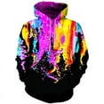 thumbnail image 3 of Sudadera con capucha con gráfico de smog abstracto para hombre y mujer, ropa con estampado de neón en 3D, estilo Harajuku, moda Y2K, 3 of 5