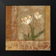 thumbnail image 2 of Bagnato, Judi 20x20 Black Modern Framed Museum Art Print Titled - Morning Floral 2, 2 of 5