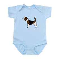 CafePress - Beagle Infant Bodysuit - Baby Light Bodysuit, Size Newborn - 24 Months