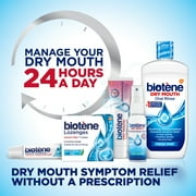 Biotene Oral Rinse Moisturizing Mouthwash for Dry Mouth Relief, Mint, for Children & Adults 16 Fl Oz