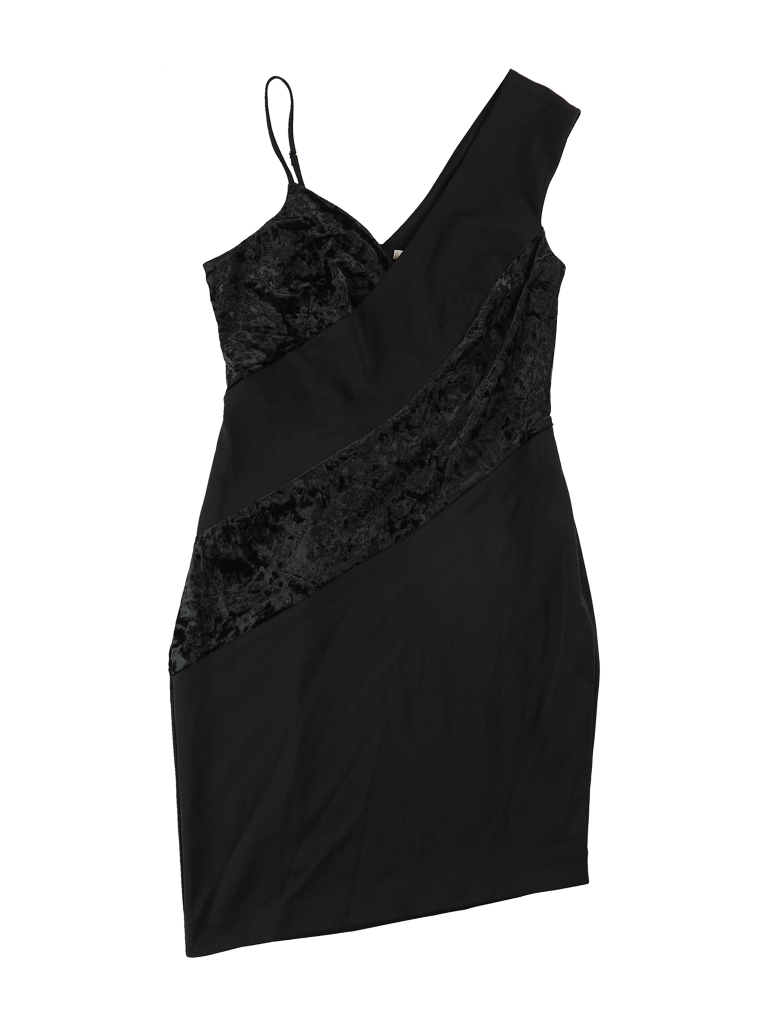 mixed media bodycon dress