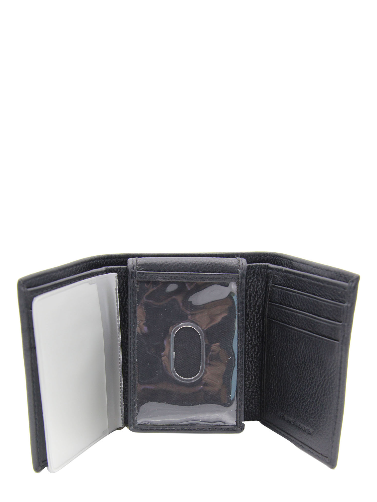 George RFID Trifold Wallet in Genuine Milled Leather photo 4