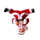 thumbnail image 2 of Muñeco musical navideño de Papá Noel giratorio al revés con música, regalo decorativo, 2 of 6