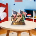 thumbnail image 6 of USA 250th Anniversary Wood Desk Bell Ornament, 2D Patriotic Desk Sculpture, 250 Years American Anniversary Decor, USA Patriotic Merchandise Home Decor Gift for US Citizen, 6 of 9