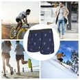 thumbnail image 6 of Kdxio Men's Boxer Briefs with Anchor Heart Blue Print - Comfortable and Breathable Underwear for Everyday Wear, 6 of 7