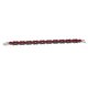 thumbnail image 1 of Pulsera de cadena de motocicleta pulsera estilo Rock and Roll accesorio de ropa negro rojo, 1 of 14