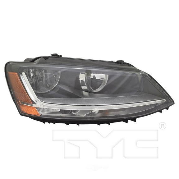 TYC 20-9989-00-9 Capa Certified Headlight Assembly Fits select: 2016-2018 VOLKSWAGEN JETTA S, 2015 VOLKSWAGEN JETTA SE
