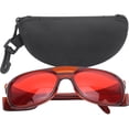 thumbnail image 3 of Gafas de Ceguera en color, Gafas de Debilidad de color Duradero de Marco Completo de Marco Rojo Apariencia de Moda Con Caja de Almacenamiento para Unisex, 3 of 7