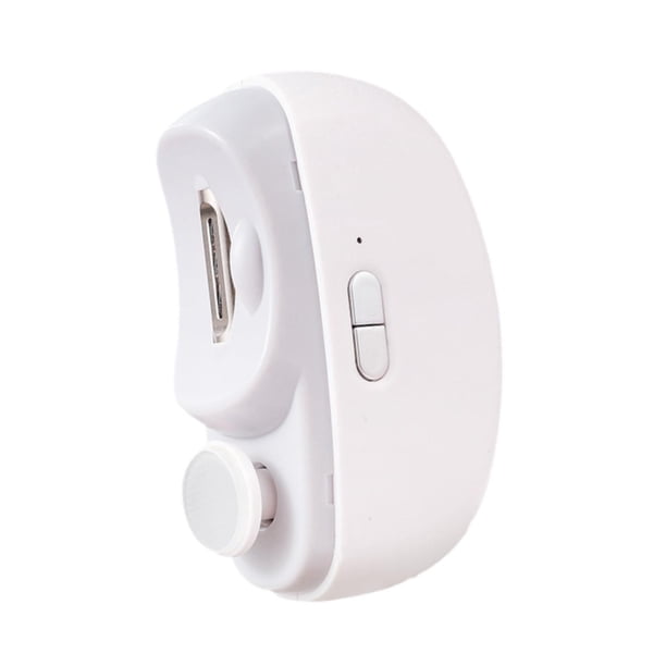 Cortauñas eléctrico para personas mayores con manos débiles y bebés. Blanco