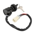 thumbnail image 5 of Interruptor de llave de encendido con 2 llaves 35100‑HM7‑003 Reemplazo para FourTrax Foreman 400 TRX400FW 4x4, 5 of 5