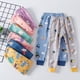 thumbnail image 5 of Pantalones cálidos para niños, calzoncillos largos de invierno gruesos, pantalones transpirables para el hogar, pijamas de ropa interior Prendas para la parte inferior del cuerpo Azul claro 100cm Minnieouse AP013569-01, 5 of 6