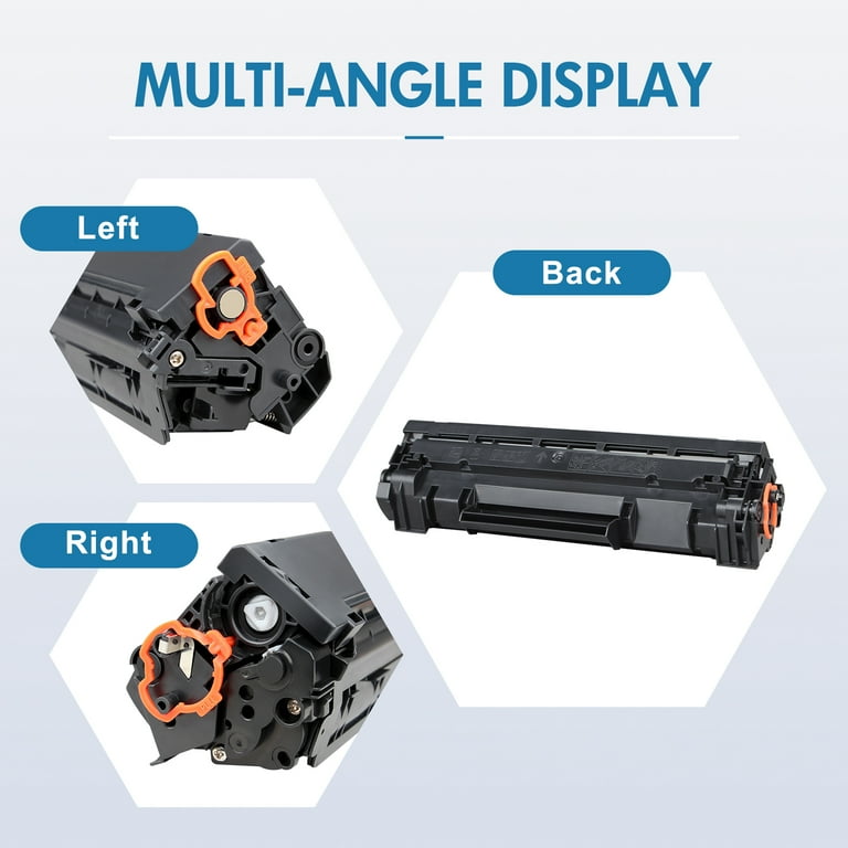 4-Pack 48A Toner Cartridge Compatible for HP 48A CF248A for