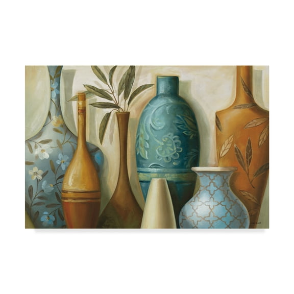 Trademark Fine Art 'Blue Morocco' Canvas Art by Lisa Audit