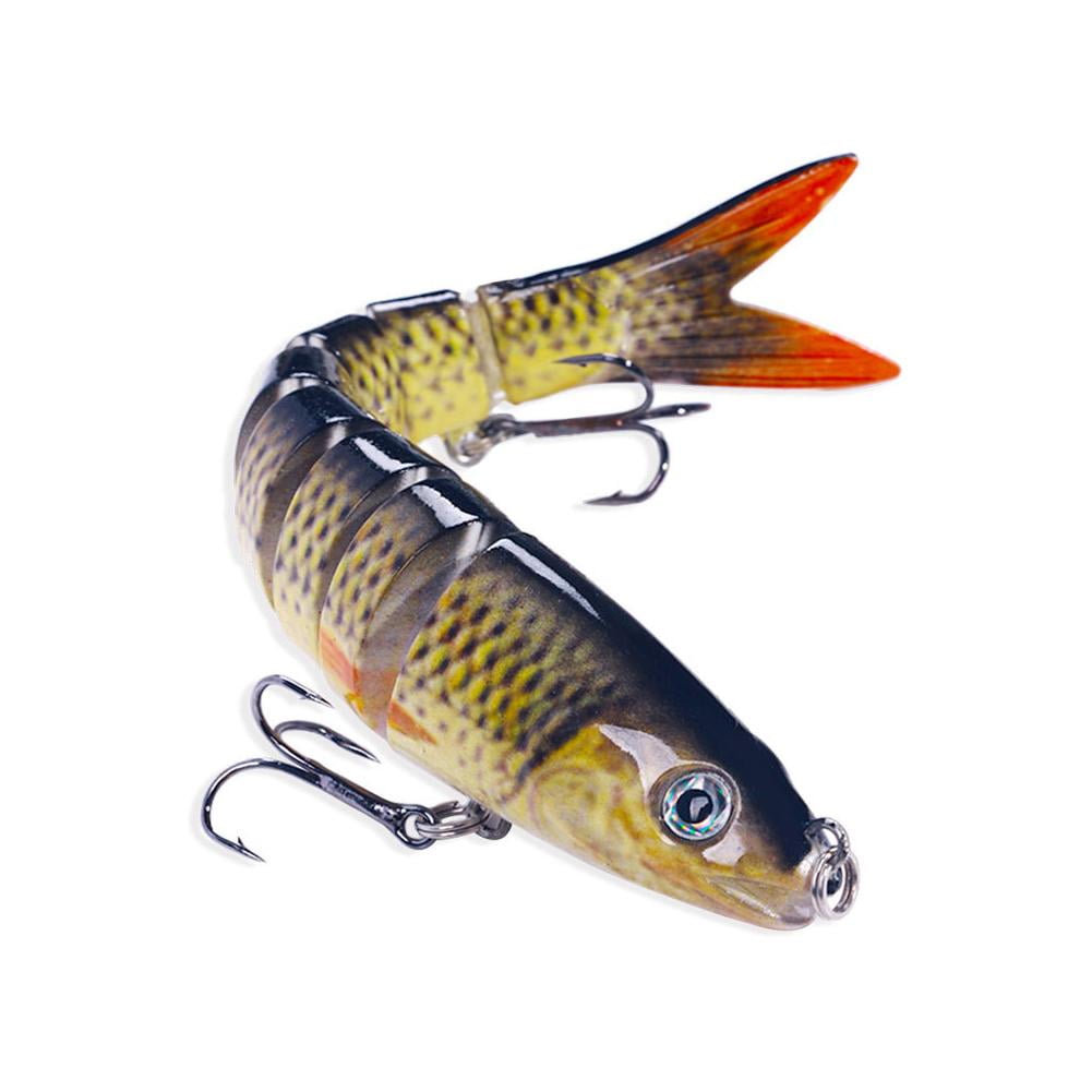 1Pc Multi Jointed Fishing Lures Sinking Wobblers Swimbait Bait Hard