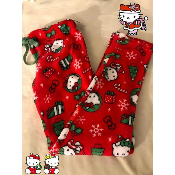 Christmas kitty pajamas sale