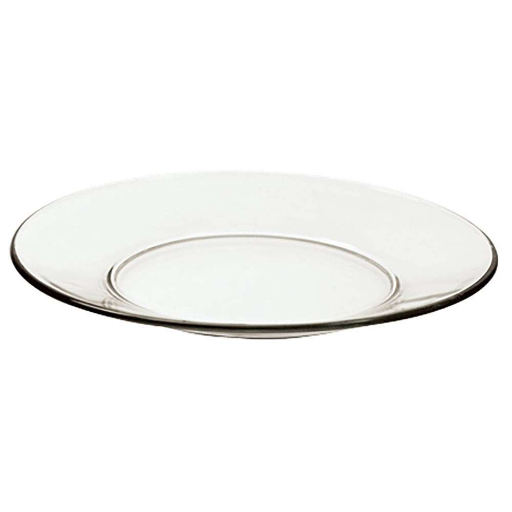 Mainstays 8" Clear Round Glass Salad Plate
