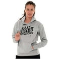 thumbnail image 4 of Cast Spells Not Dice Dragon Gamer Unisex Plus Fleece Graphic Hoodie Brisco Brands 2X, 4 of 5
