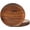 Rosewood Grain, variant on 11" Melamine Dinner Plates, 6-piece Plate Set Unbreakable Serving Dishes for Indoor and Outdoor, Service for 6, Rosewood Grain