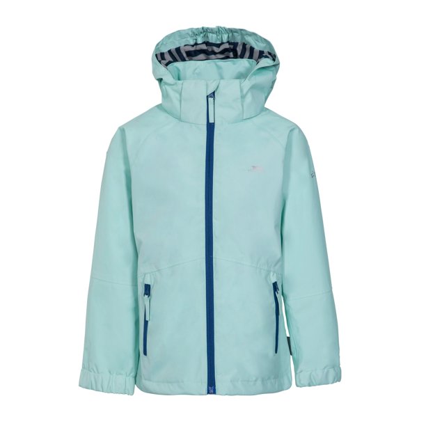 Trespass - Chaqueta impermeable modelo Fenna infantil (Menta Pálido) Trespass UTTP4635_P