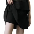 thumbnail image 3 of Jupe Patineuse Basique Polyvalente Extensible Évasée Décontractée Mini Jupe Athlétique Séchage Rapide Jupe Courte Legging pour Femmes Basique Solide Jupe-Short Évasée & Jupes de Tennis pour Femmes, 3 of 7