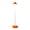 Orange, variant on Portable Wall Mounted Night Light Touch Control LED Desk Lamp RGB Motion Sensor Modern Table Lamp for Hallways Bedrooms Bathroom Living Room Office Decor - Motion Activated Nightlight Use