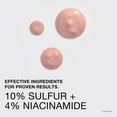 thumbnail image 2 of Neutrogena Stubborn Acne Drying Lotion, Niacinamide Sulfur, Pimple Overnight Spot Treatment, Fragrance-Free, 2 of 9