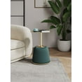 thumbnail image 2 of Manhattan Comfort Anderson End Table with Steel Frame 1.0 in Green, 2 of 9