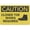 Warning Sign 4, variant on Caution Chock Wheel Sign 8"x12", Wall Decor for Home Kitchen Farm Garden Garage, Indoor Outdoor Use for Home Business Parking Lot