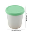 thumbnail image 3 of Giyblacko Food Storage Containers Round Ice Cup With Wide Mouth And Sealed Silicone Lid Dessert Container For Ice And Sweet Treats, 3 of 4