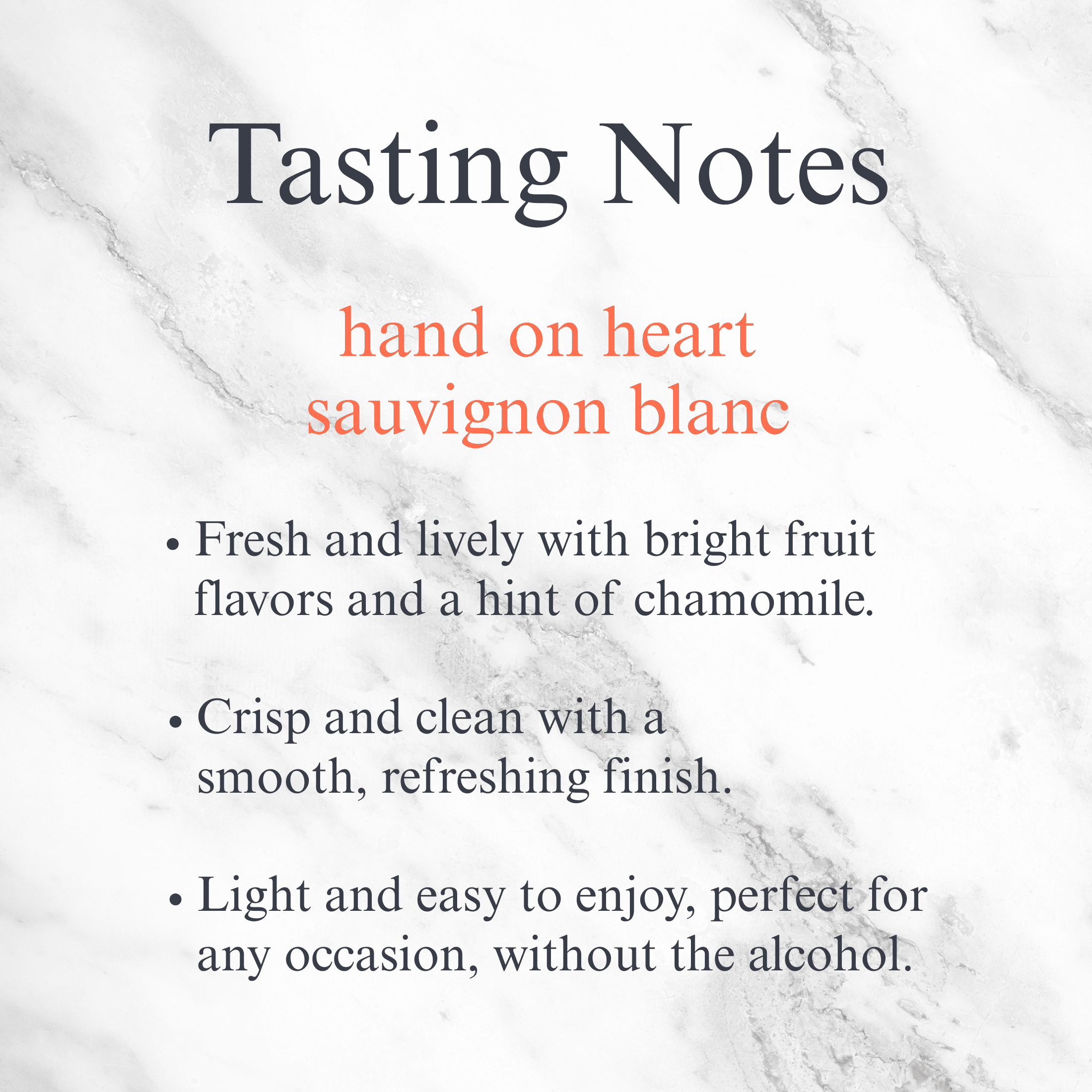 Hand on Heart Non-Alcoholic Sauvignon Blanc - 4 Pack